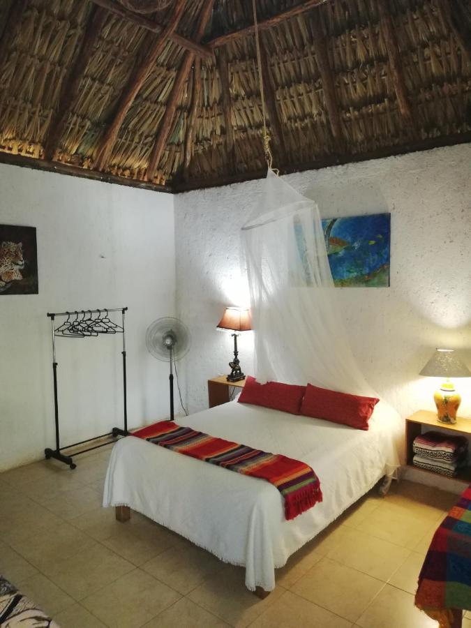 Mayan Bungalow Near Chichen Chichén Itzá Exterior foto